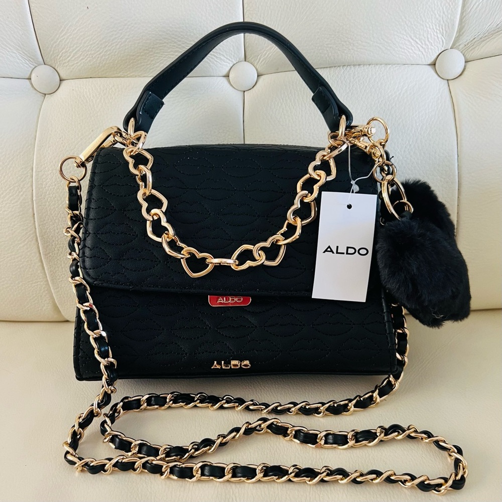 NWT ALDO FLAP CROSSBODY SrHOULDER BAG PURSE